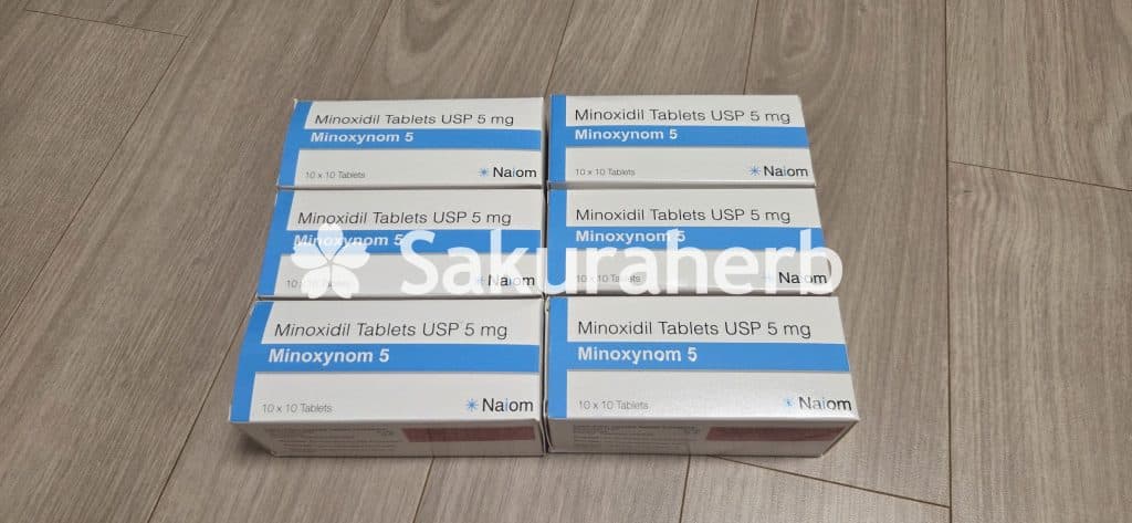 후기 - 미녹시넘 5 ( 미녹시딜 Minoxidil 5mg )