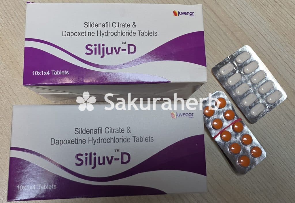 후기 - 실주브 D (구연산 실데나필 Sildenafil Citrate 100mg + 다폭세틴 Dapoxetine 60mg)