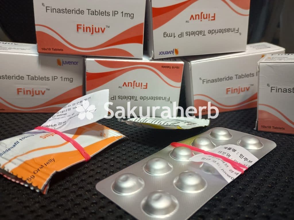 후기 - 핀주브 (피나스테리드 Finasteride 1mg)*1400정은 지인과 함께 구매*