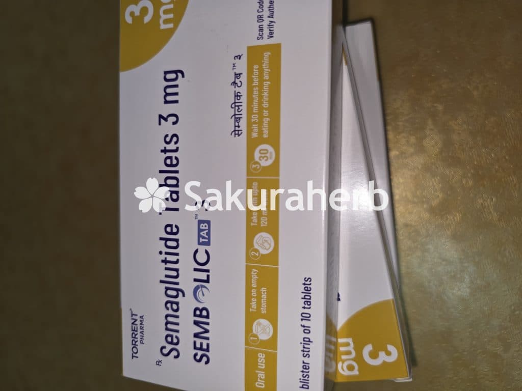 후기 - 셈볼릭 3 (세마글루타이드 Semaglutide 3mg)