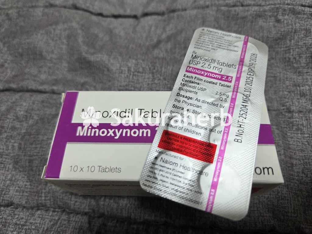 후기 - Minoxynom 2.5