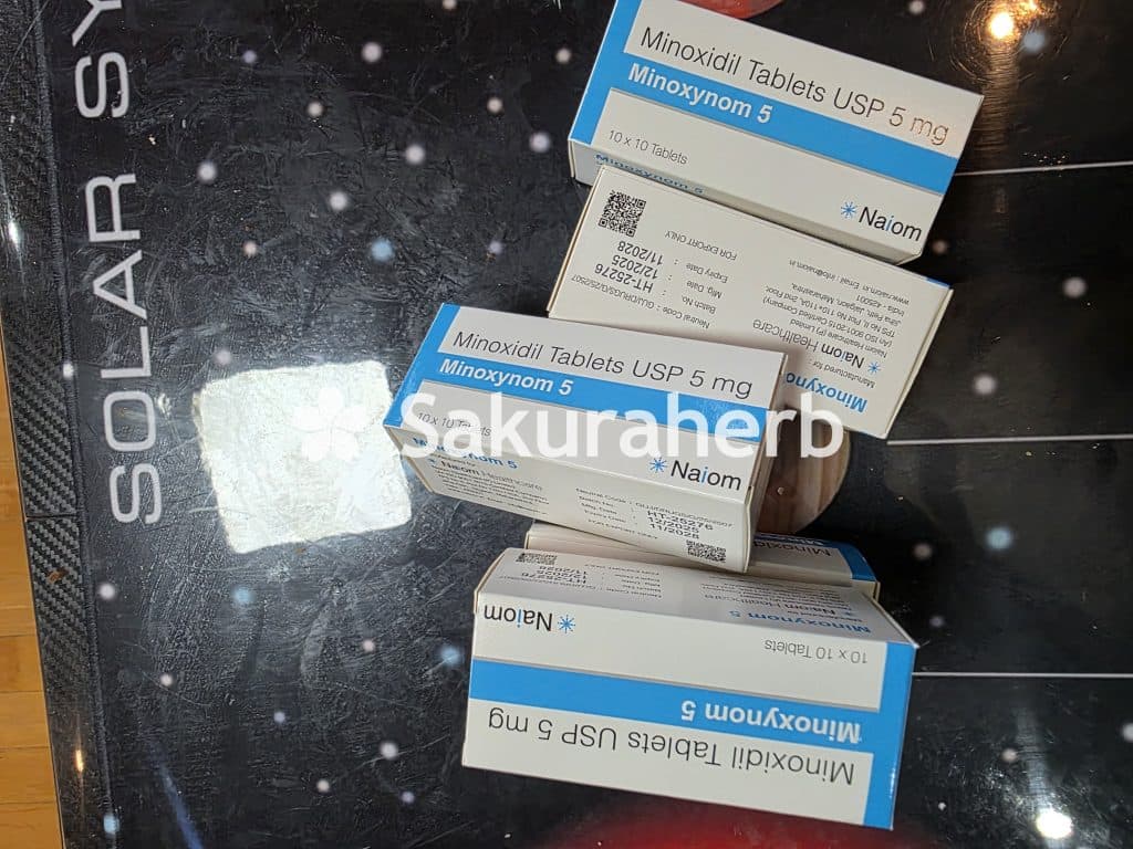 후기 - 미녹시넘 5 ( 미녹시딜 Minoxidil 5mg )