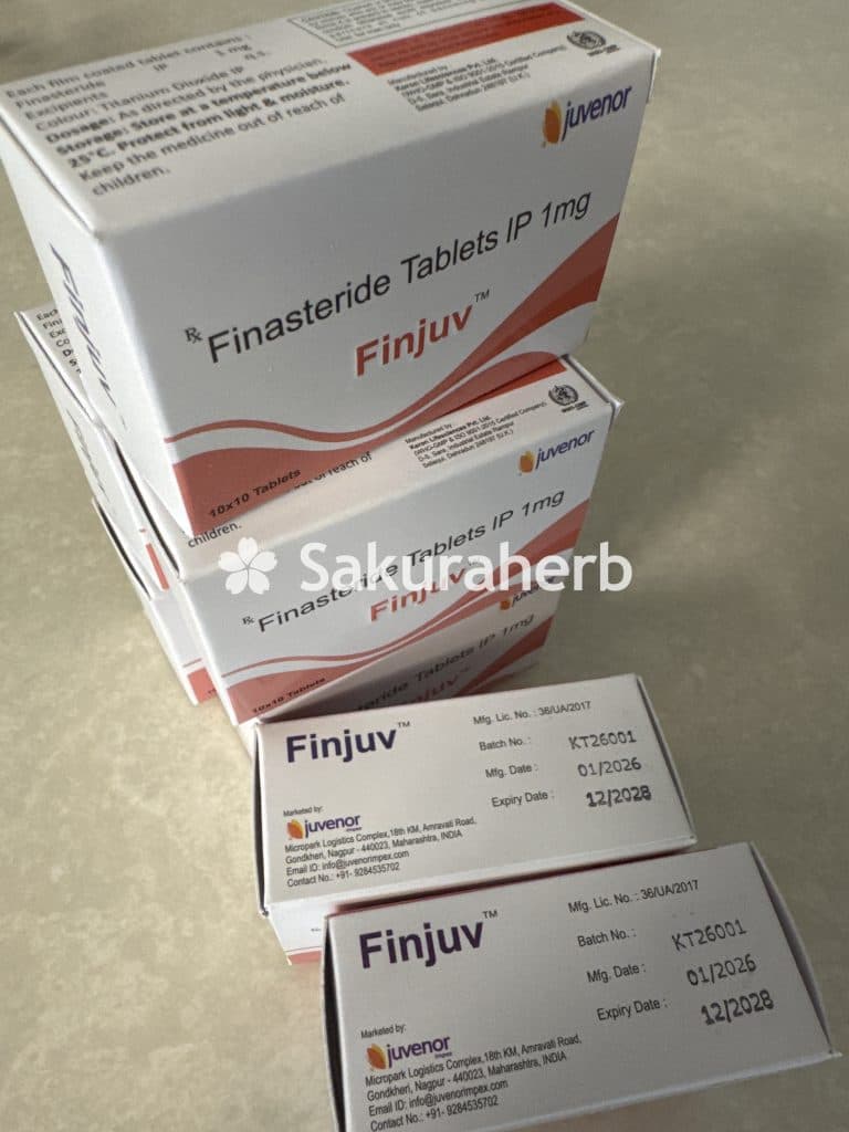후기 - 핀주브 (피나스테리드 Finasteride 1mg)*1400정은 지인과 함께 구매*