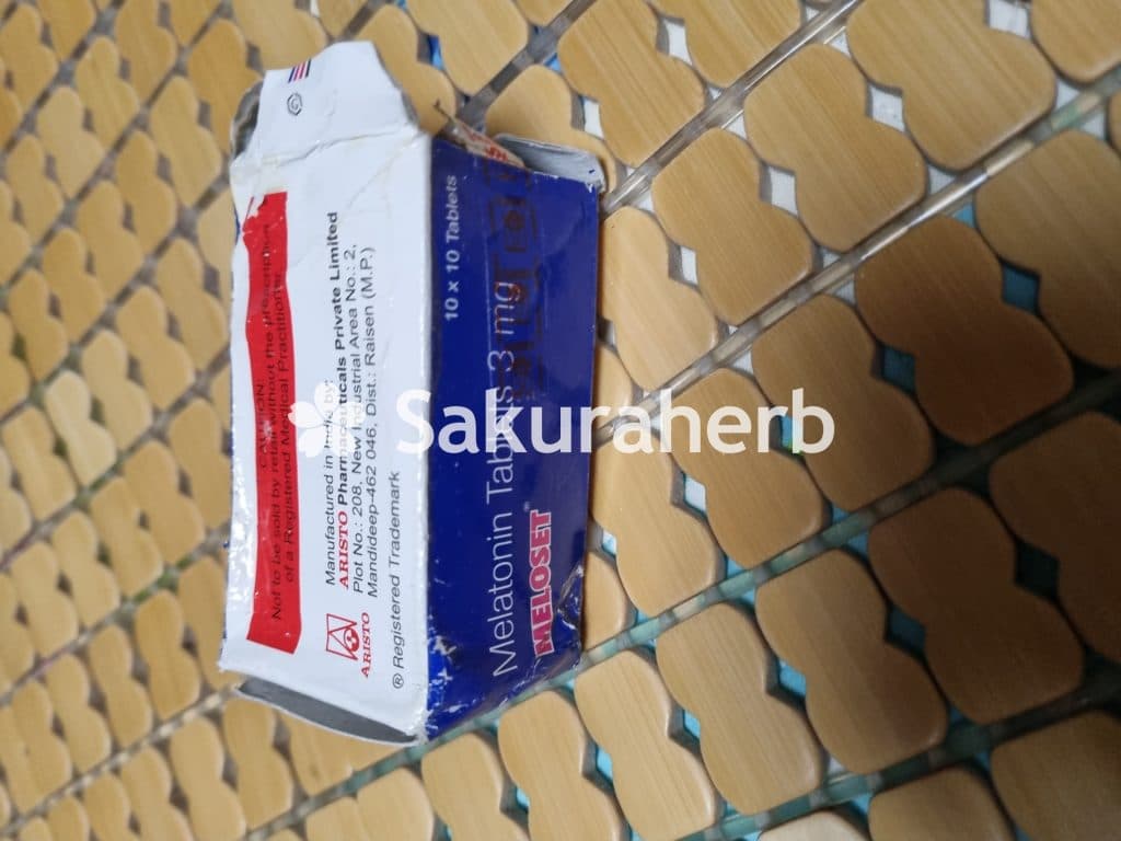 후기 - 멜로셋 (멜라토닌 Melatonin 3mg)