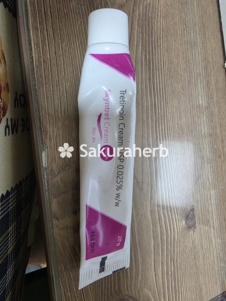 후기 - skyntret 레티노 크림 0.025% 20g (트레티노인 tretinoin 0.025%)