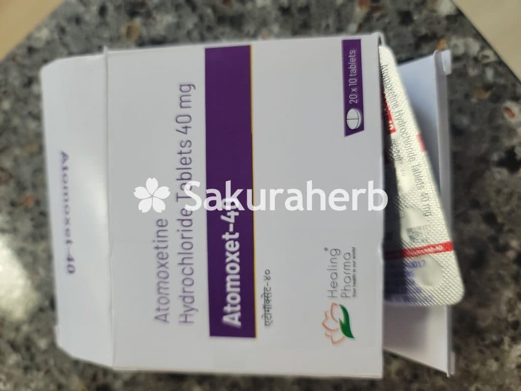 후기 - 아토목셋 40 ( 아토목세틴 Atomoxetine 40mg )