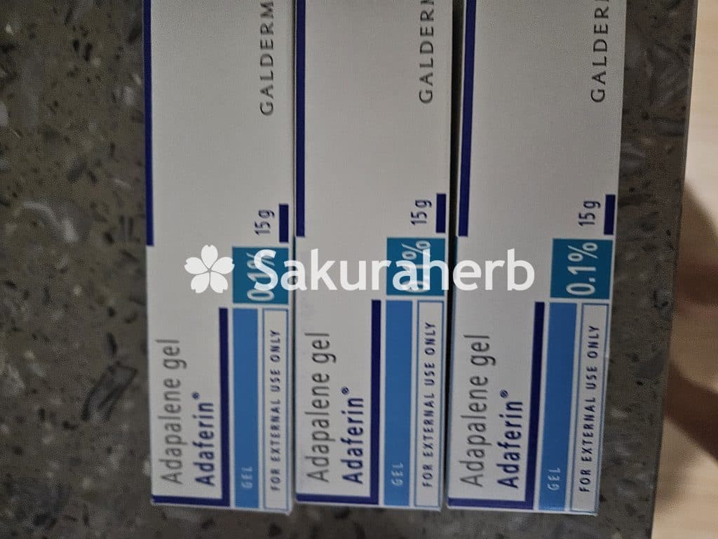 후기 - 아다팔렌겔 0.1% 15g (아다페린 Adapalene 0.1%)