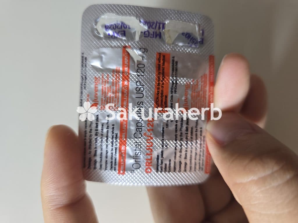후기 - 올리주브 120 (올리스타트 Orlistat 120mg)