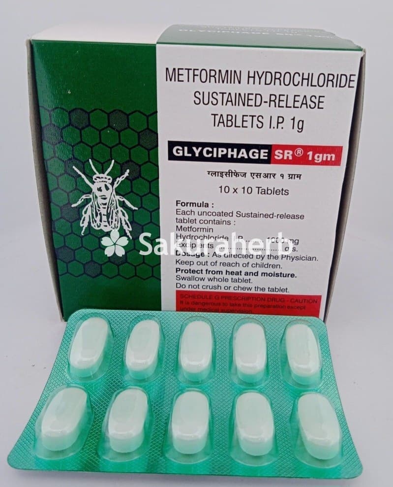 후기 - Glyciphage SR 1000mg 100tab