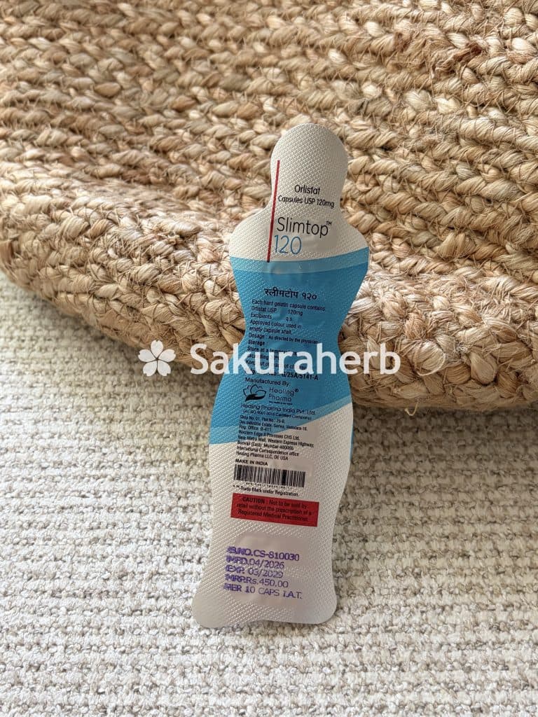 후기 - 슬림탑 120 (올리스타트 Orlistat 120mg)