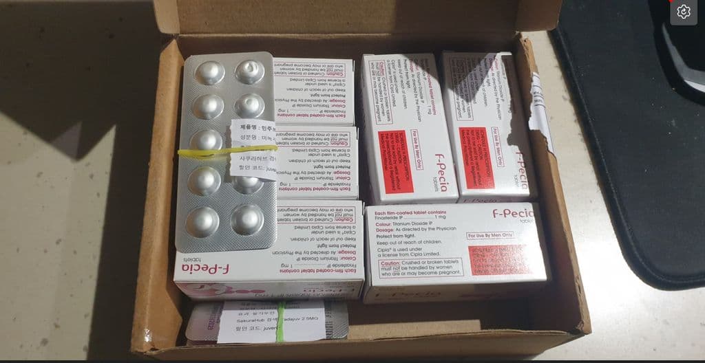 후기 - 에프페시아 (피나스테리드 Finasteride 1mg) - 600정